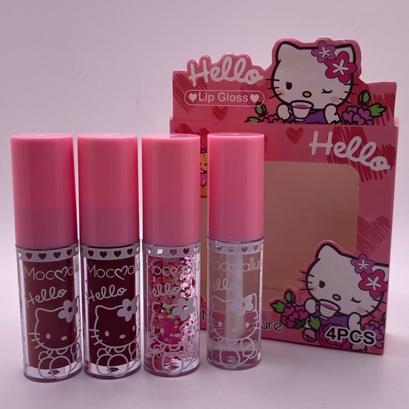 Hello Kitty Mocallure Lipstick and Gloss Set 4 - Picture 4 of 6